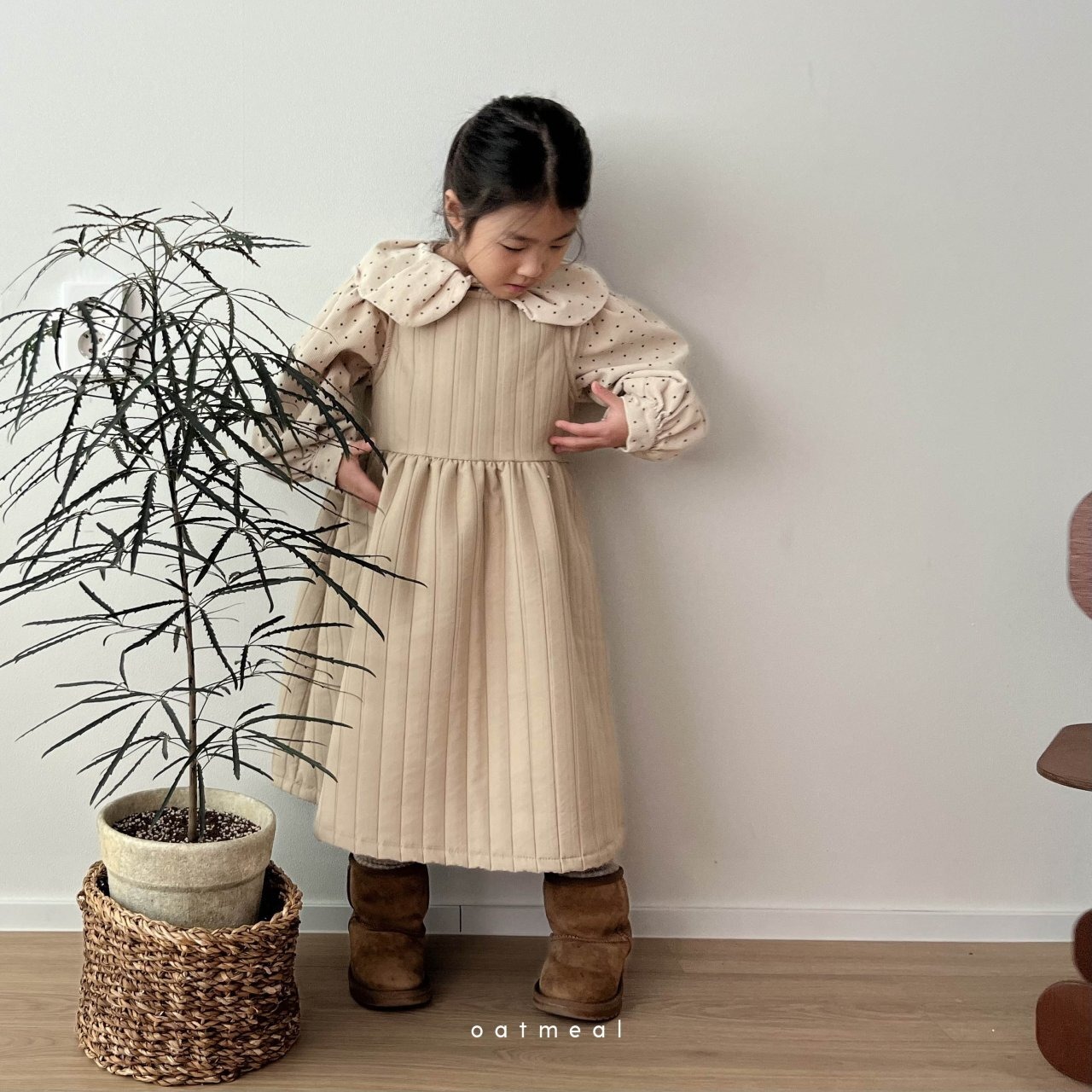 即納) 80-110 | Holic Nubim OPS  | oatmeal - 9