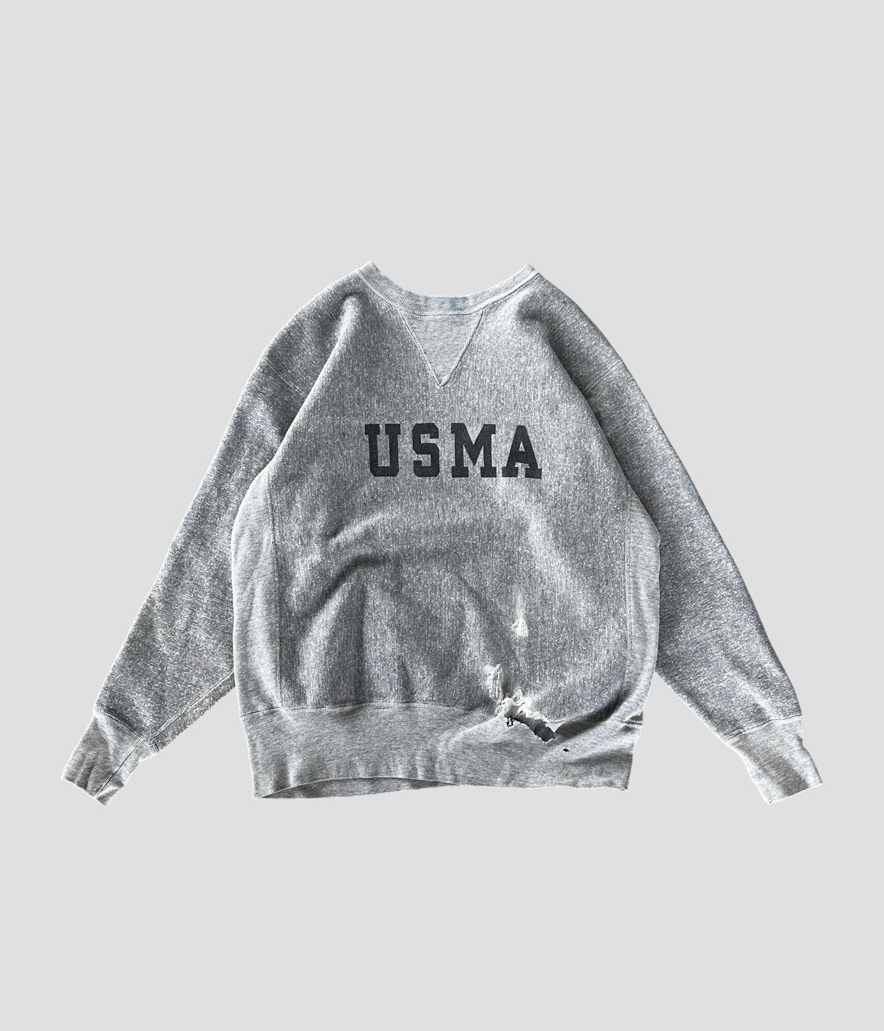 Champion- Vintage 70s L USMA Reverse Weave Sweat made in USA