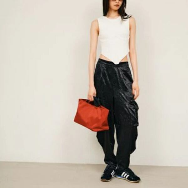 null. ヌル ボートシェイプナイロンバッグ かばん BAG 鞄 153WGB254302