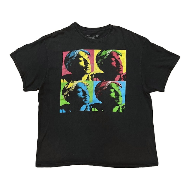 TUPAC SQUARE SPLIT FACE TEE XL 5368