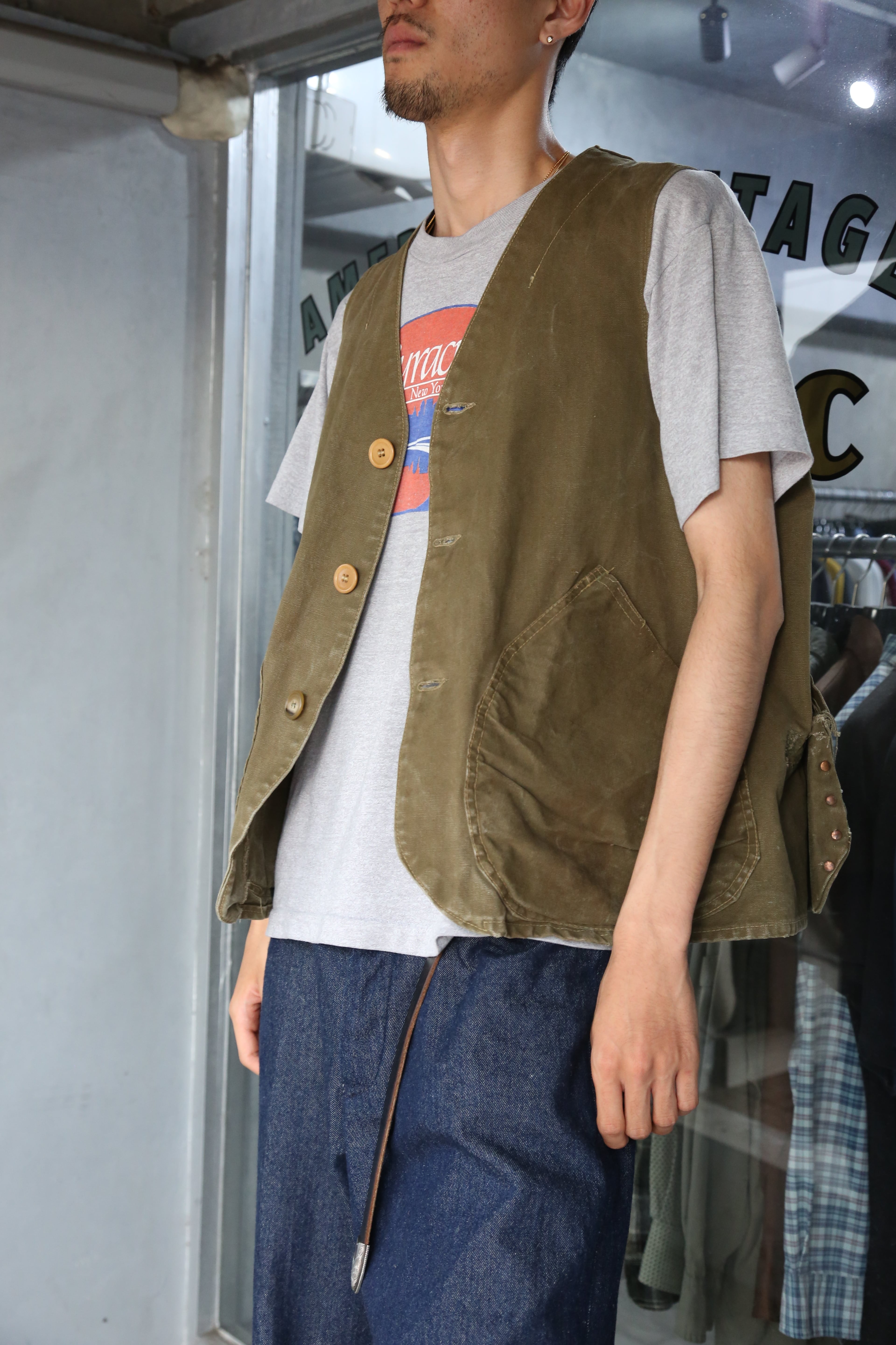 30~40s Hunting Vest | the Holic vintage clothing