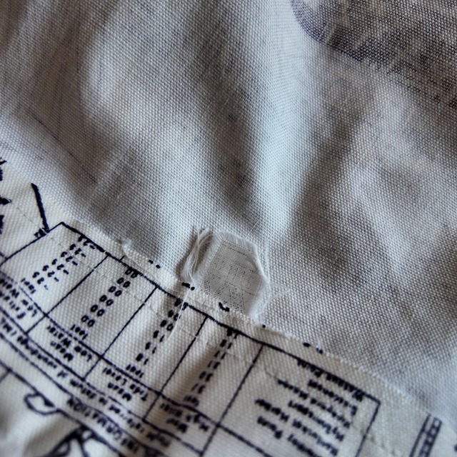 1960s NAUTICAL PATTERN ZIP UP PARKA