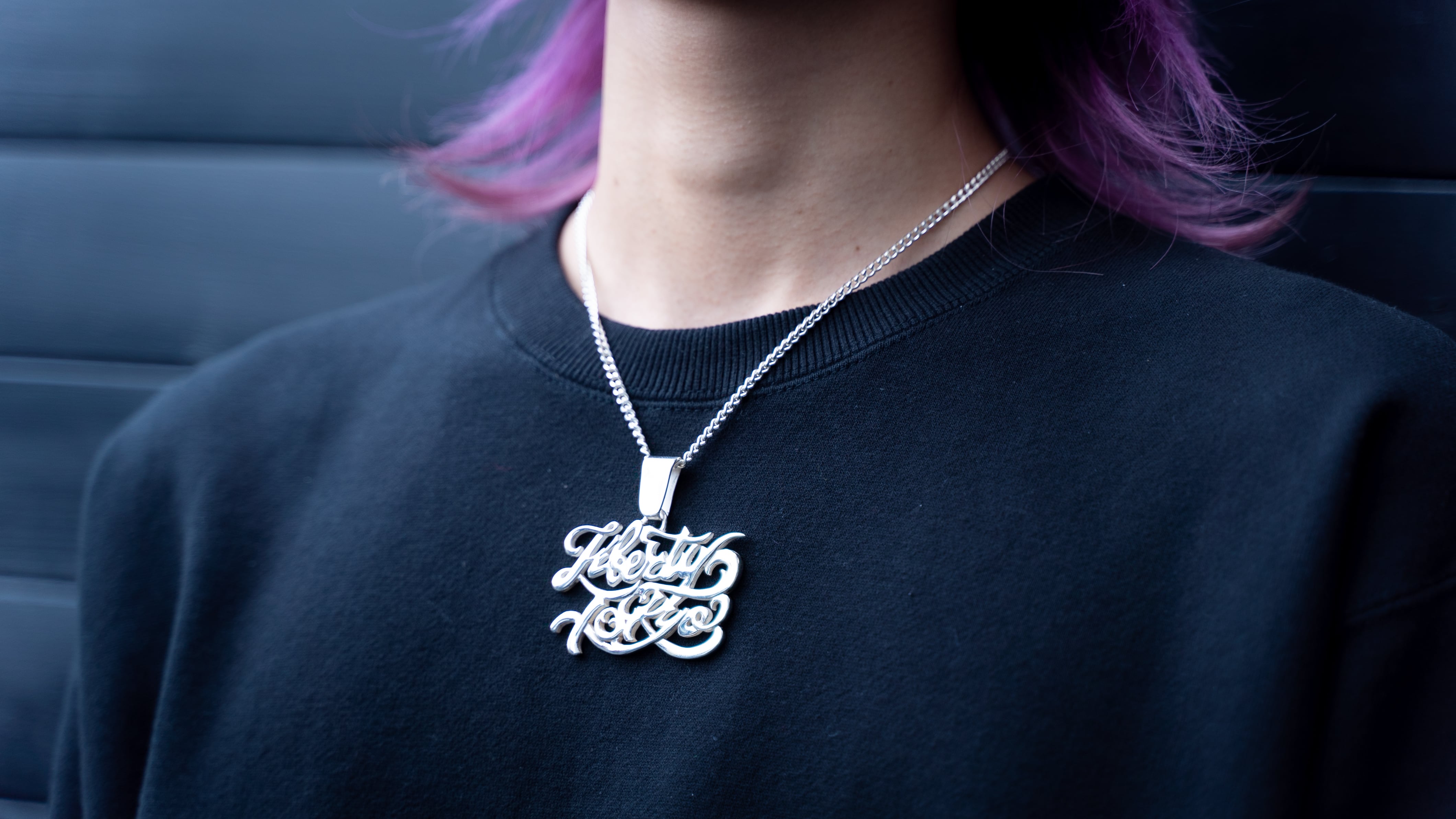 LIBERTY SILVER NACKLACE TOP | LIBERTYTOKYO