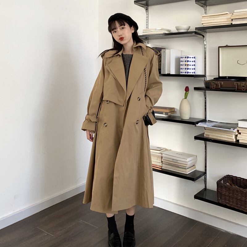 ジャケット スタイルルーズスプリングオータムコート 春物 秋物 試着室88424129578