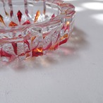 赤とオレンジのジュエリートレイ