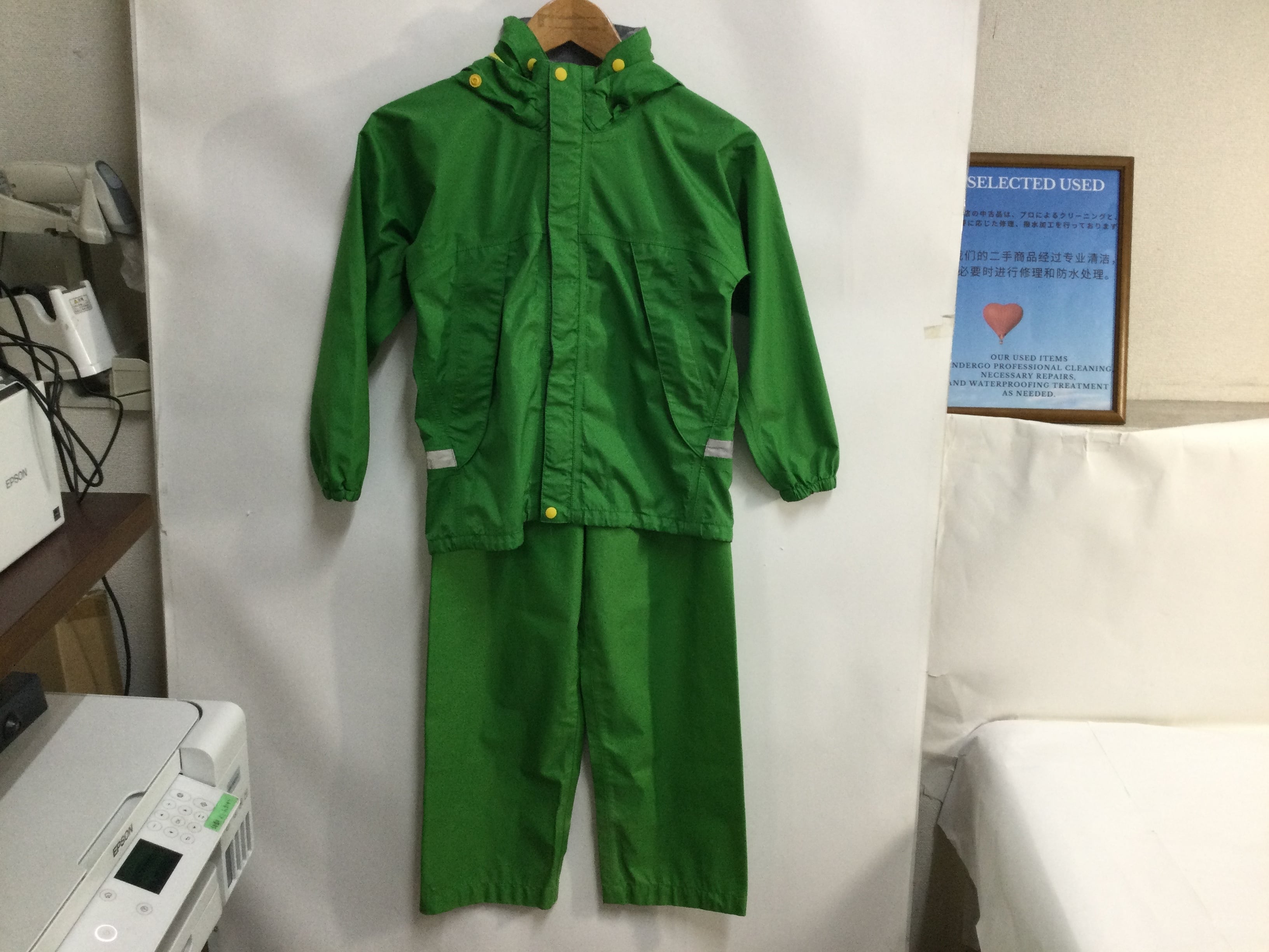 mont-bell 緑色 レインスーツ(上下セット) mont-bell】モンベル レインウェア 上下セット 【深緑色】 レイン