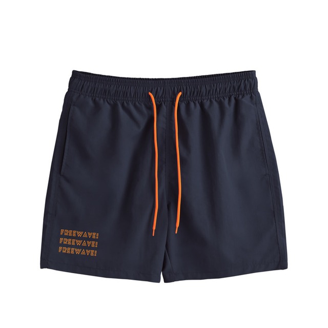 FREEWAVE 3連ロゴ サーフパンツ ネイビー