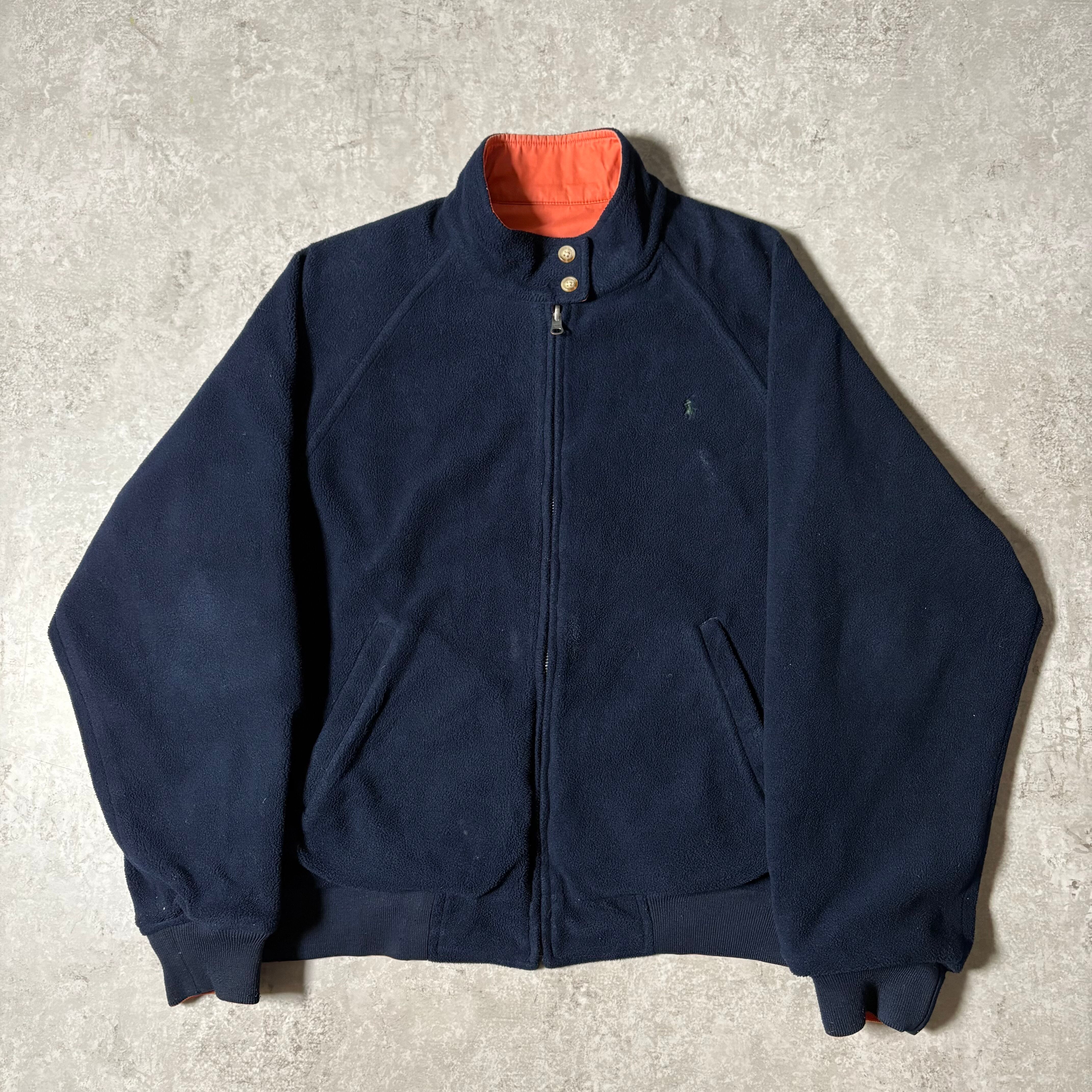 1990s "Polo Ralph Lauren" Reversible Fleece Jacket Harrington