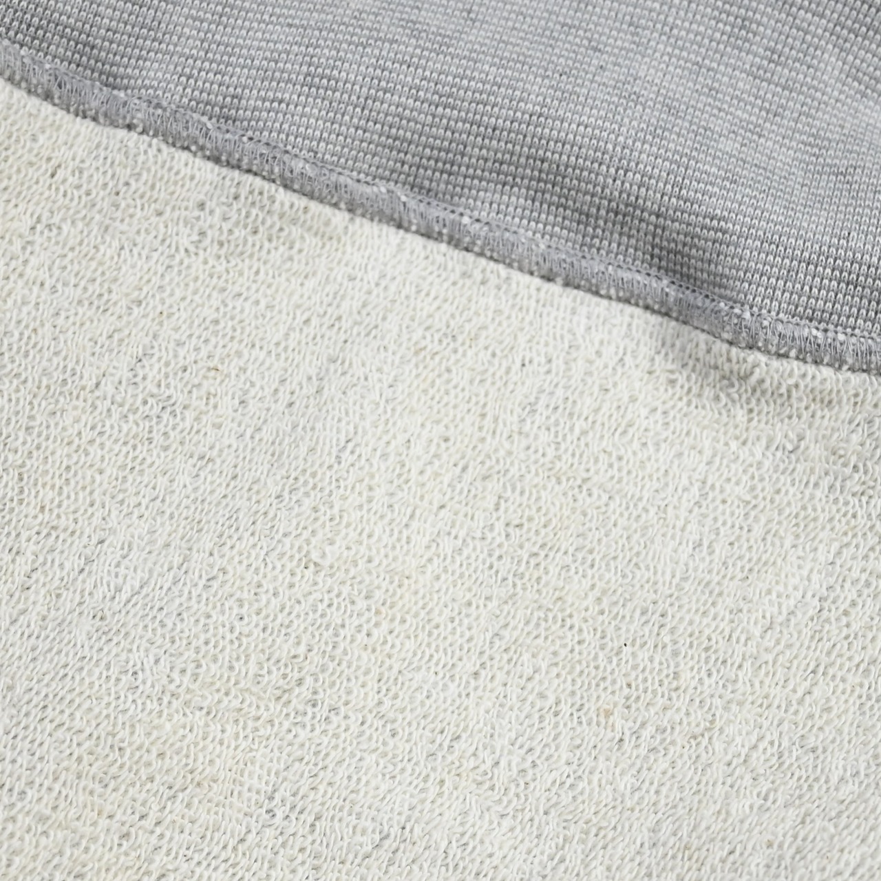 INTERIM / HYPER BIG HIGH NECK BOTH V-GAZETTE  LOOP WHEEL SWEAT SHIRT