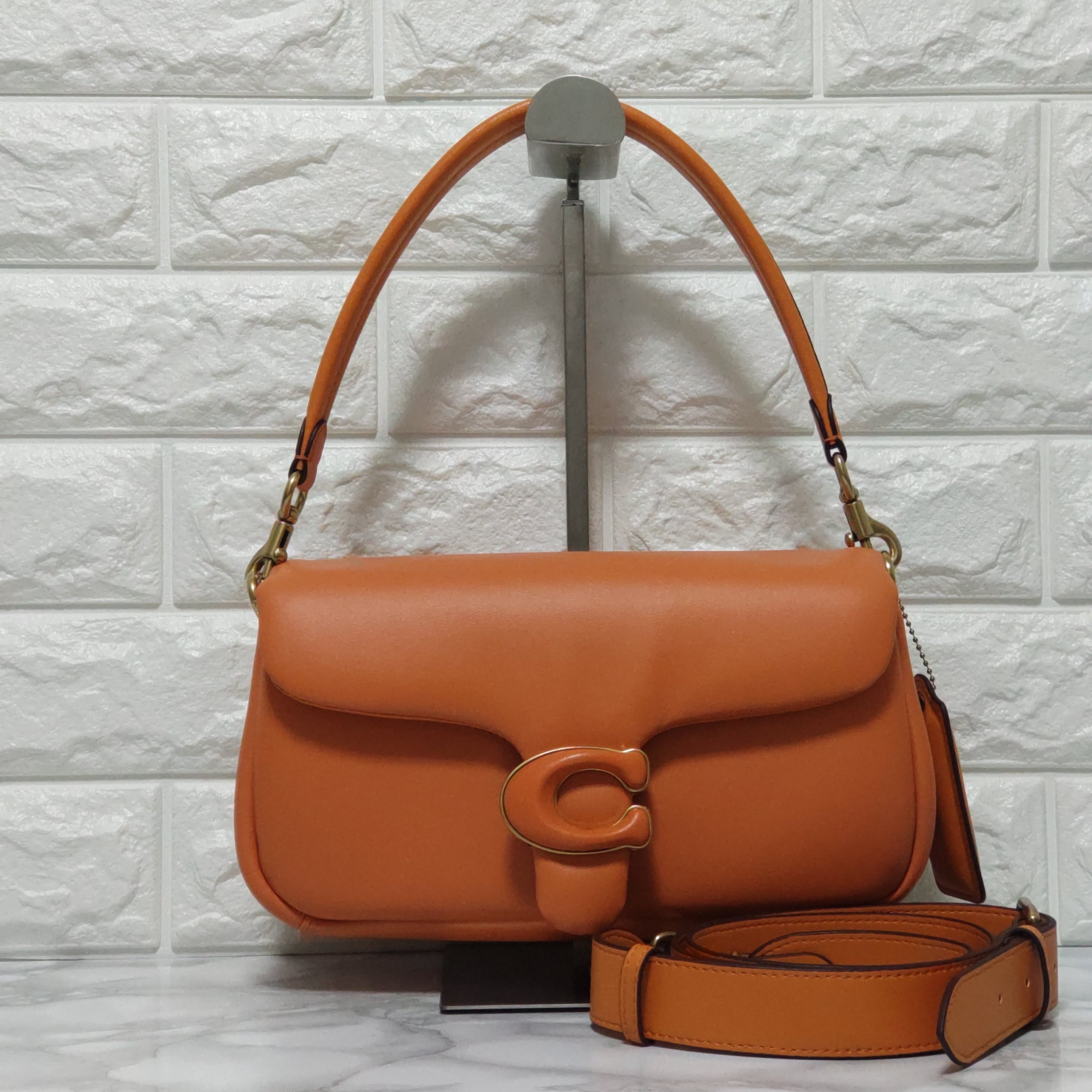 COACH コーチ 新作 タビー ショルダーバッグ オレンジ 新品 未使用 