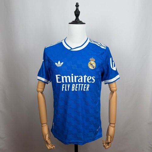 レアル・マドリード 25/26 サード サッカーユニフォーム 背番号入り