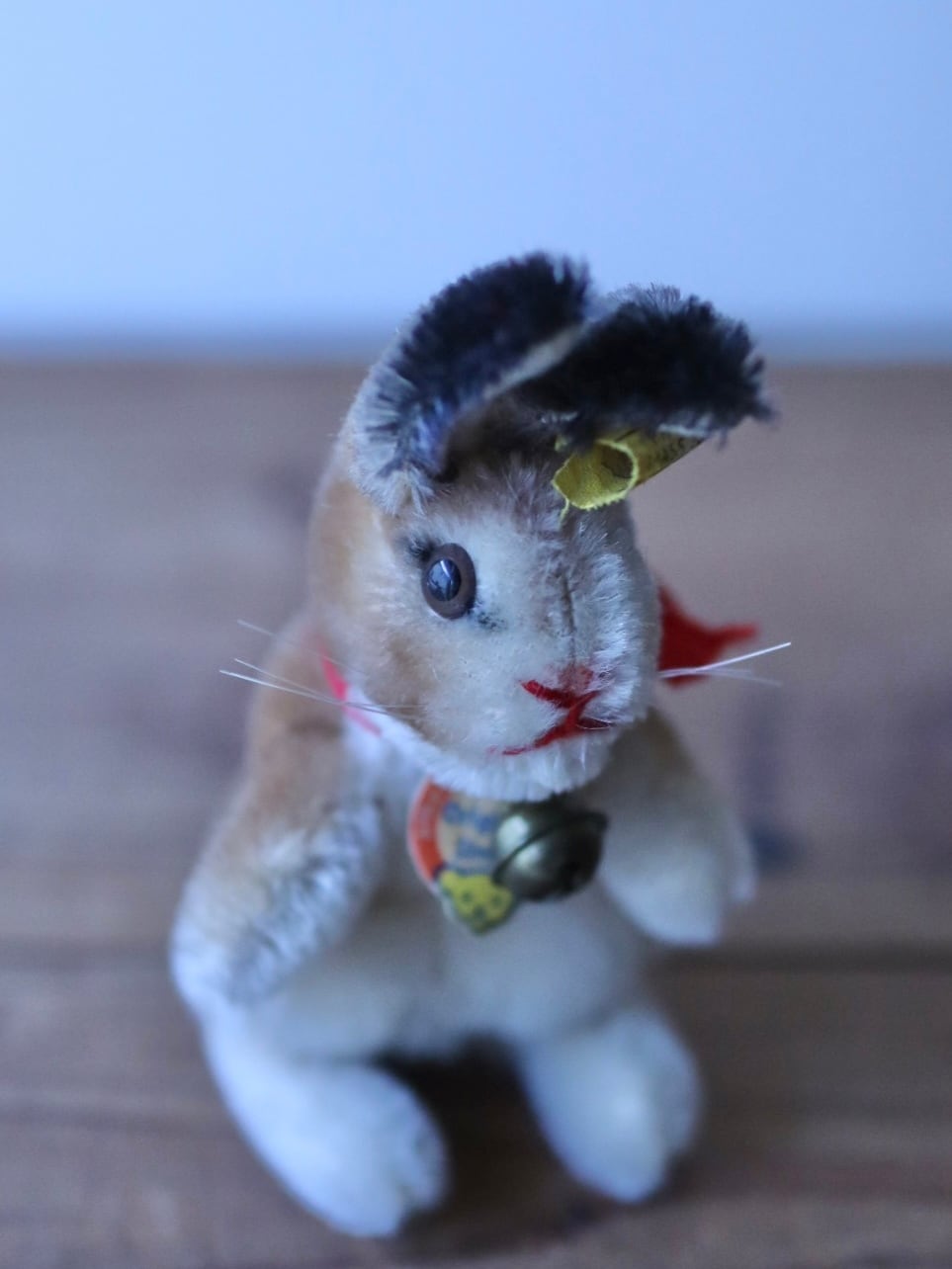 ヴィンテージ シュタイフうさぎ Steiff Manni 10㎝ ① | ぷちアンティーク