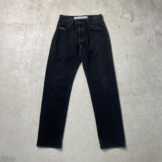 90年代 イタリア製 DIESEL ディーゼル ブラックデニムパンツ 