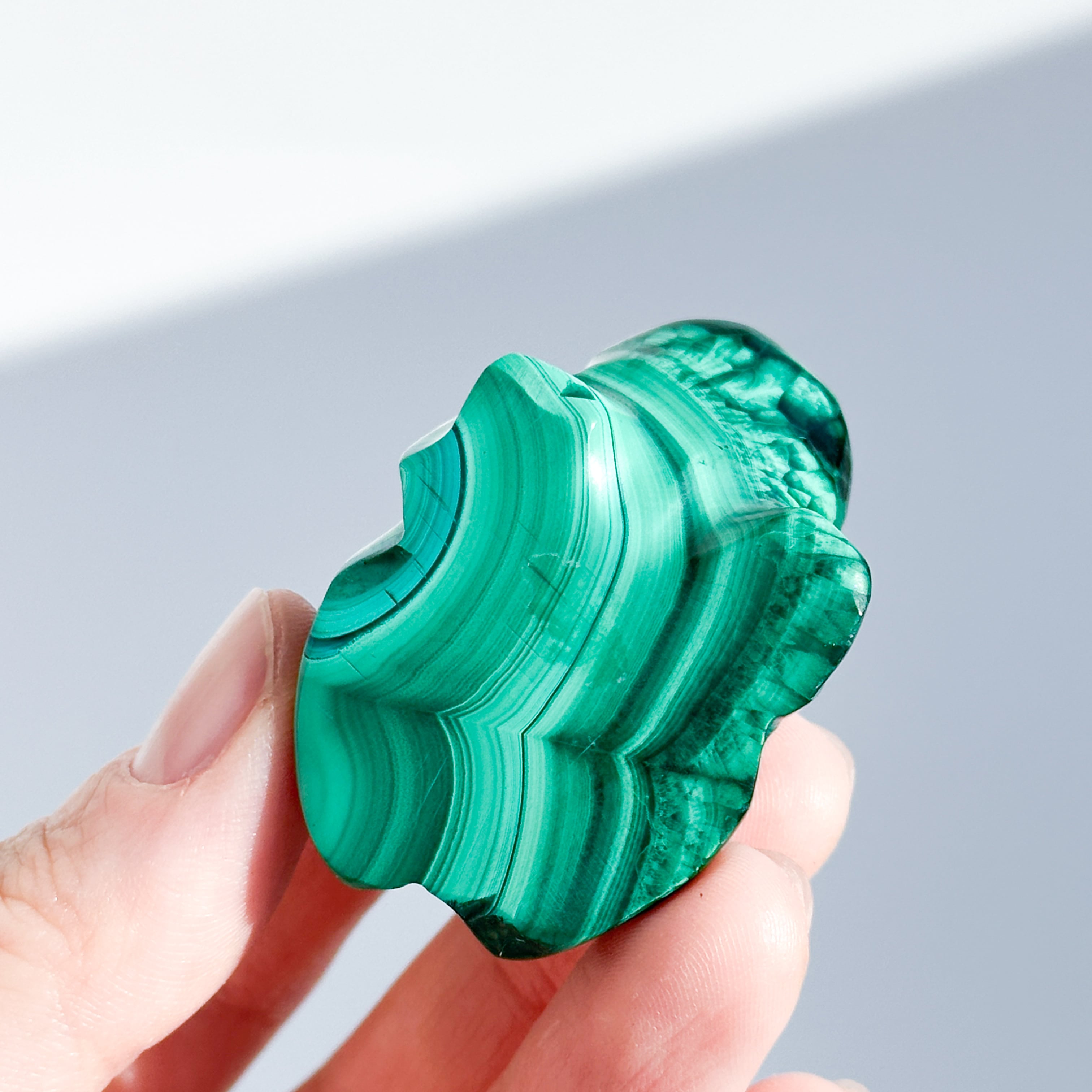 マラカイト カエル01◇ Malachite ◇天然石・鉱物・パワーストーン