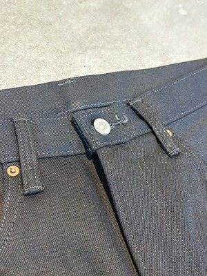 COTTON RESEARCH CLUB / Selvage Indigo Denim Jeans / セルビッチデニム / 赤耳 / BLACK DENIM