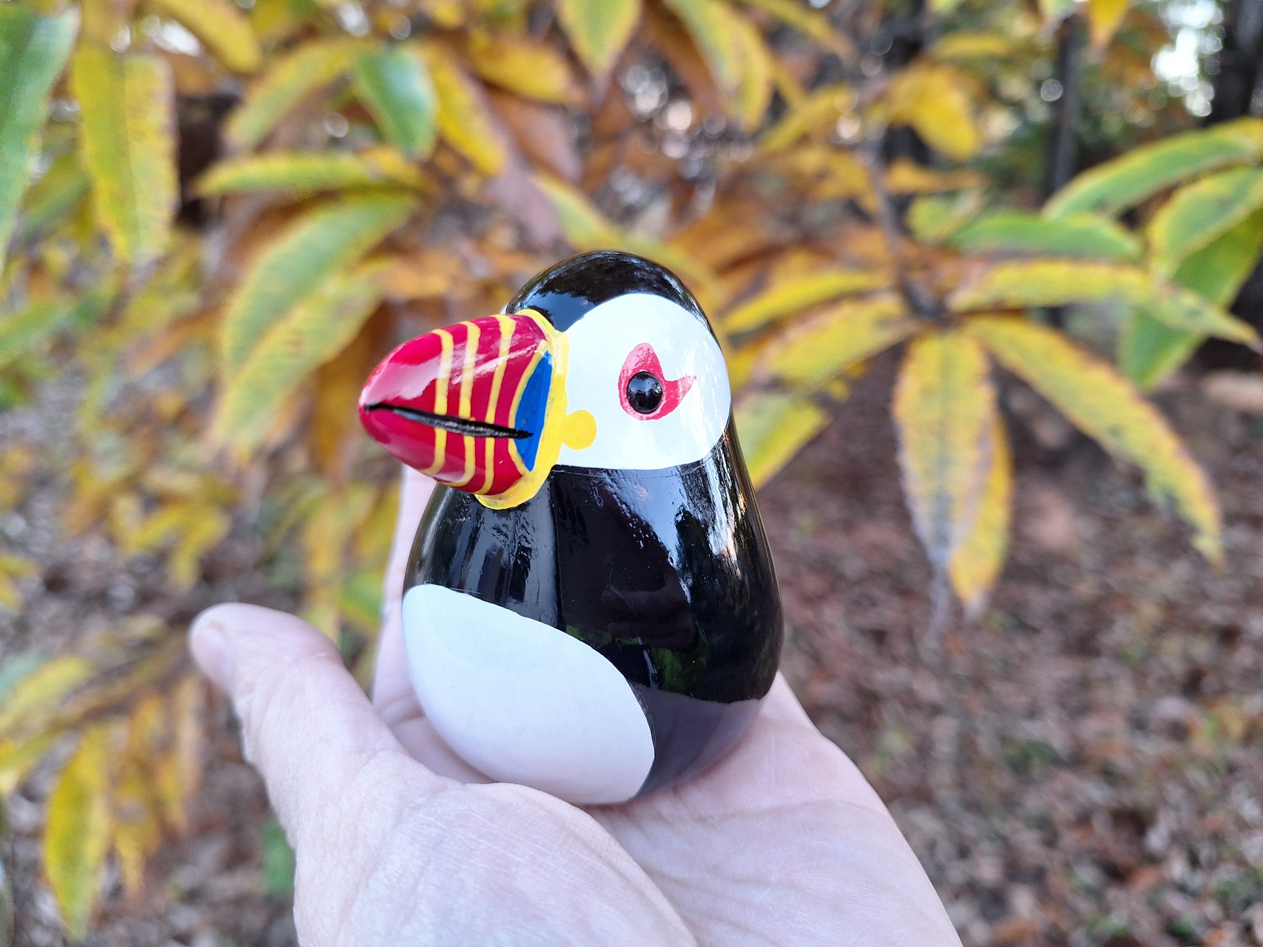 パフィン puffin | 工房西岡 woodcraft animals
