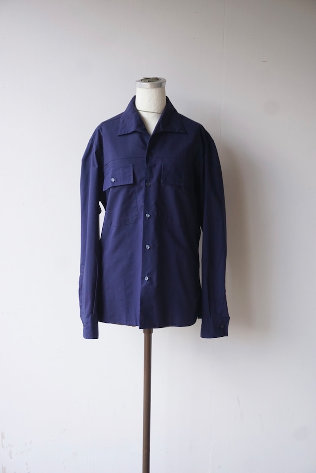 【monoya】french work shirt