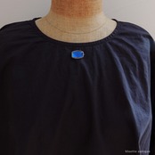 英国アンティークジュエリー スターリングシルバー モルフォ蝶ブローチ