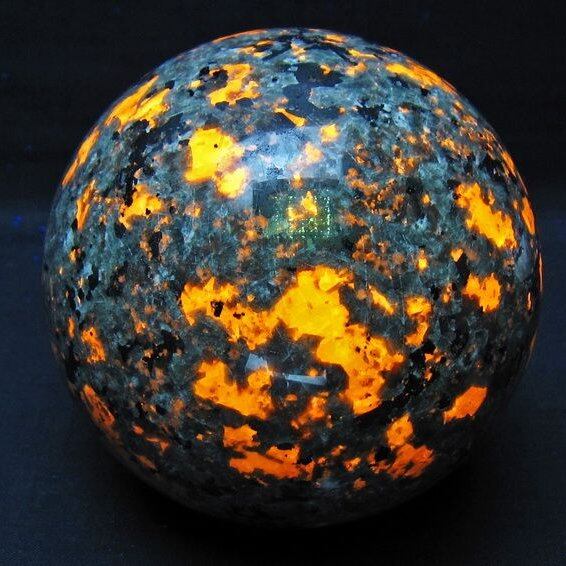 1.5Kg ユーパーライト 丸玉 105mm 一点物 151-9664