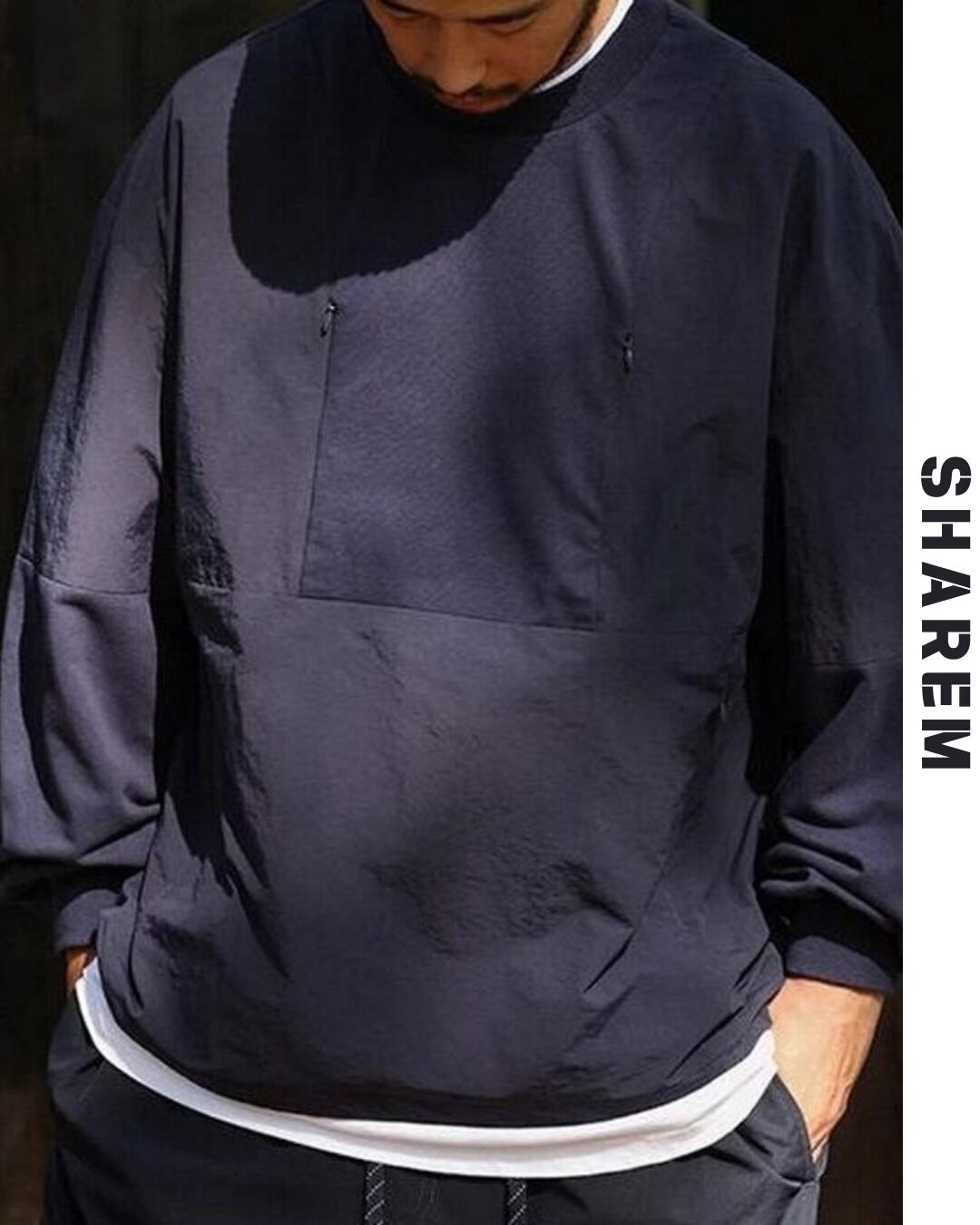 round neck sweatshirt B0080