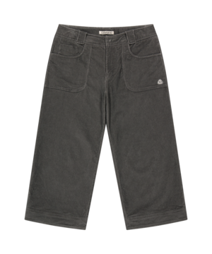 [COYSEIO] RUSTIC CORDUROY CAPRI PANTS CHARCOAL 正規品 韓国ブランド 韓国通販 韓国代行 韓国ファッション コイセイオ 日本 店舗