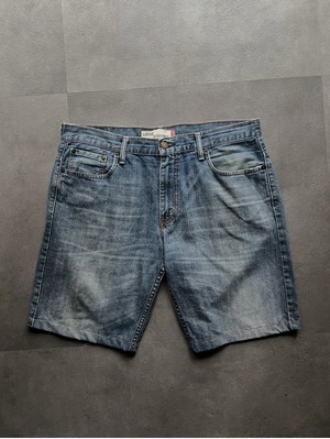 Levi's 569 LOOSE STRAIGHT カットオフショーツ W34 インディゴブルー リーバイス