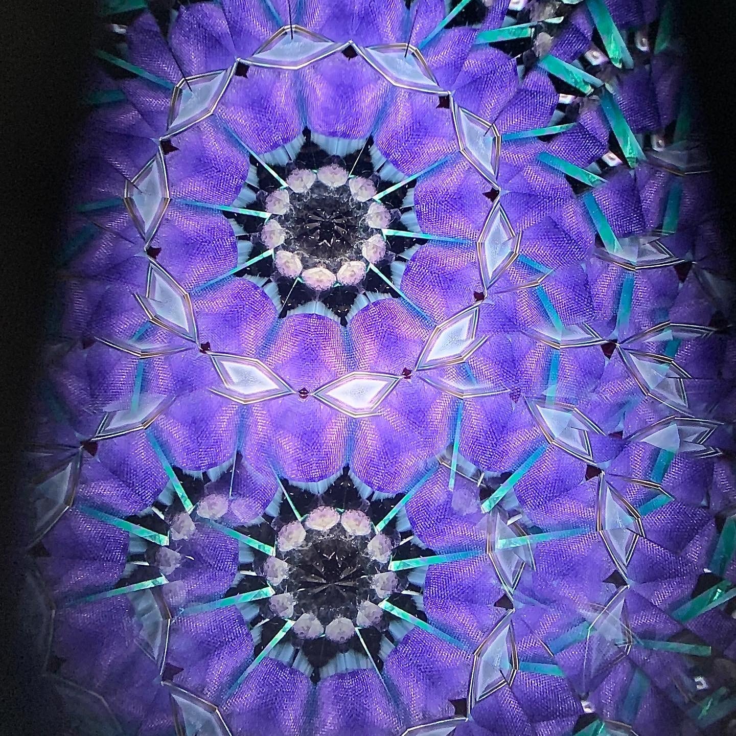 季節の幻想万華鏡 「水無月の紫陽花」 | K-glass/kaleidoscope万華鏡