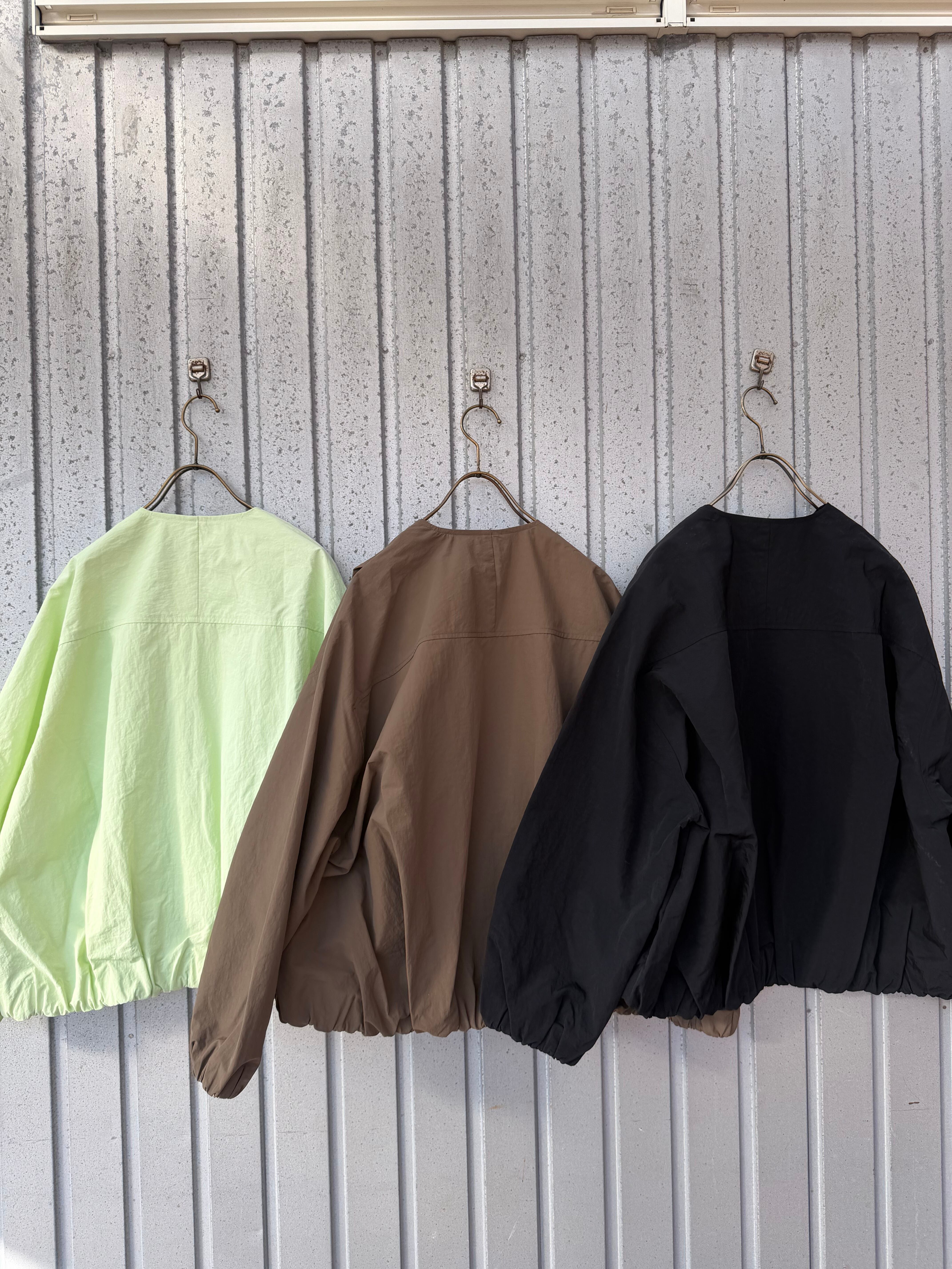 バルーンシルエットZIP UPジャケット/Mao made'26SS/611308 | WACKY