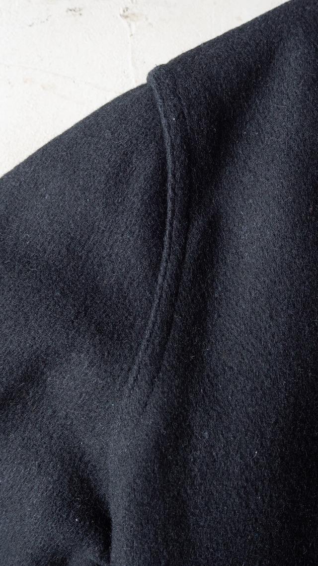 "HOLLOWAY" '80s vintage Wool stadium jumper