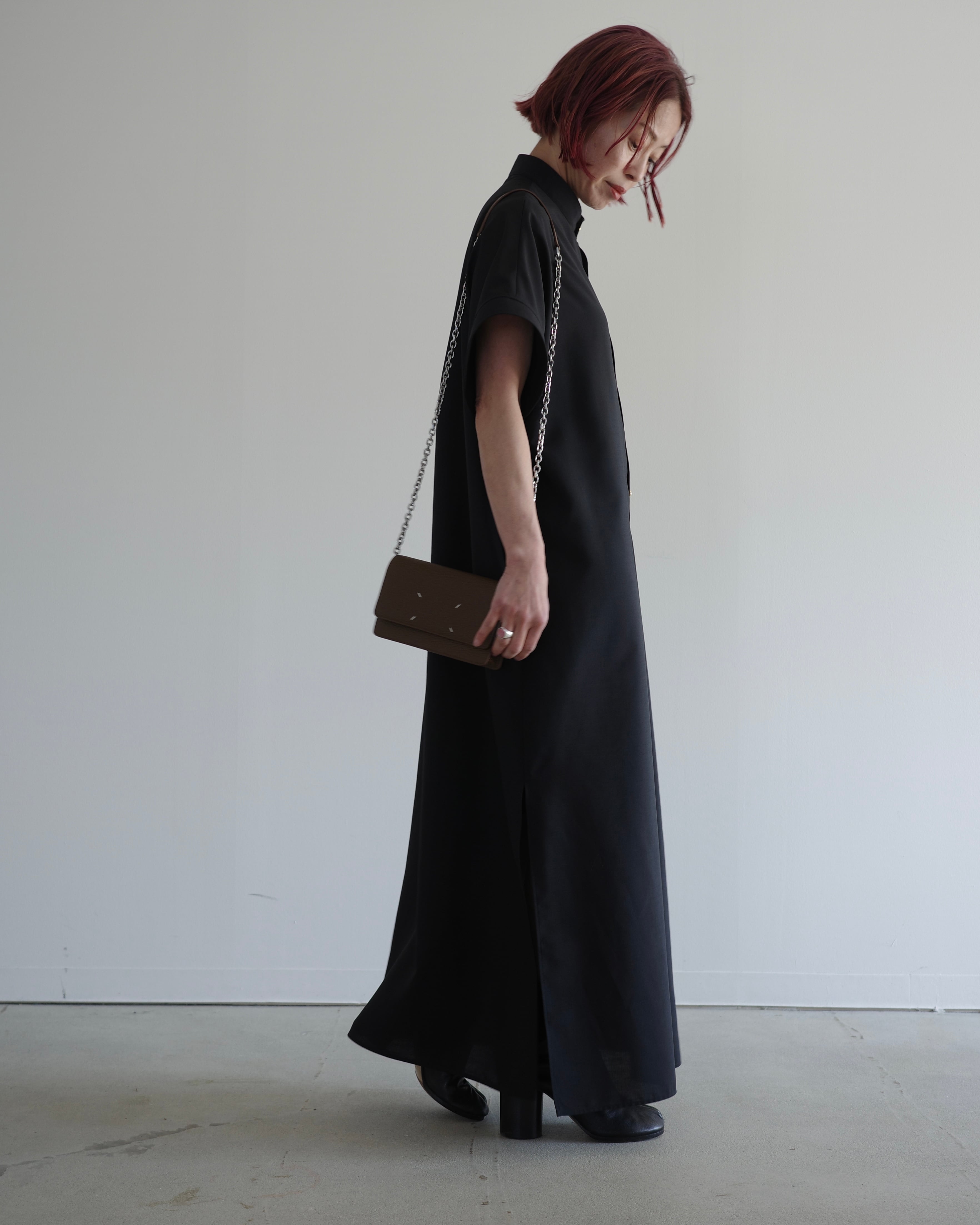 THE RERACS / FRONT TUCK POLO DRESS SLEEVELESS | LA VILLA ROUGE