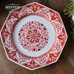 英国アンティーク MINTON ミントン Denmark デンマーク 1880年代 プレート 赤絵 ヴィクトリア時代 thumbnail 1