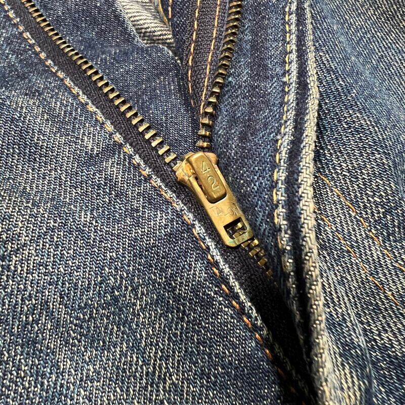 Levi's リーバイス デニムパンツ 77年製 70s ボタン裏刻印8 505 BIG E ビッグイー デニム パンツ インディゴブルー系