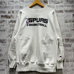 1990's CHAMPION REVERSE WEAVE “NBA SPURS” XL MEXICO