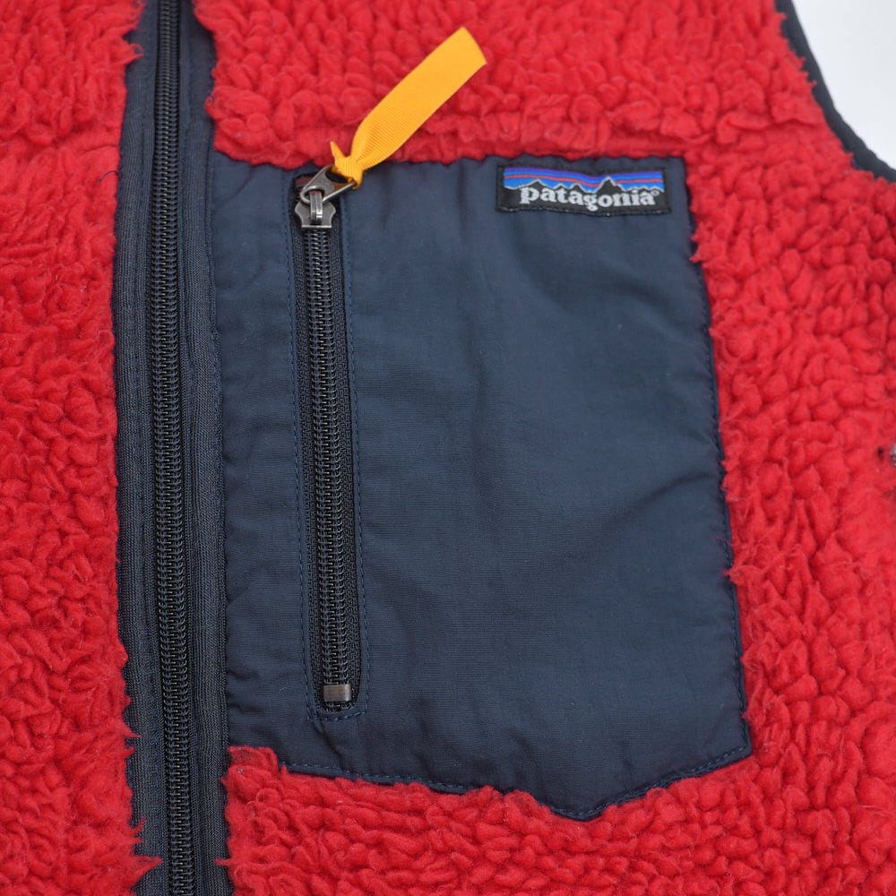 00s FA02 USA製 patagonia パタゴニア レトロX R4フリースベスト 65561