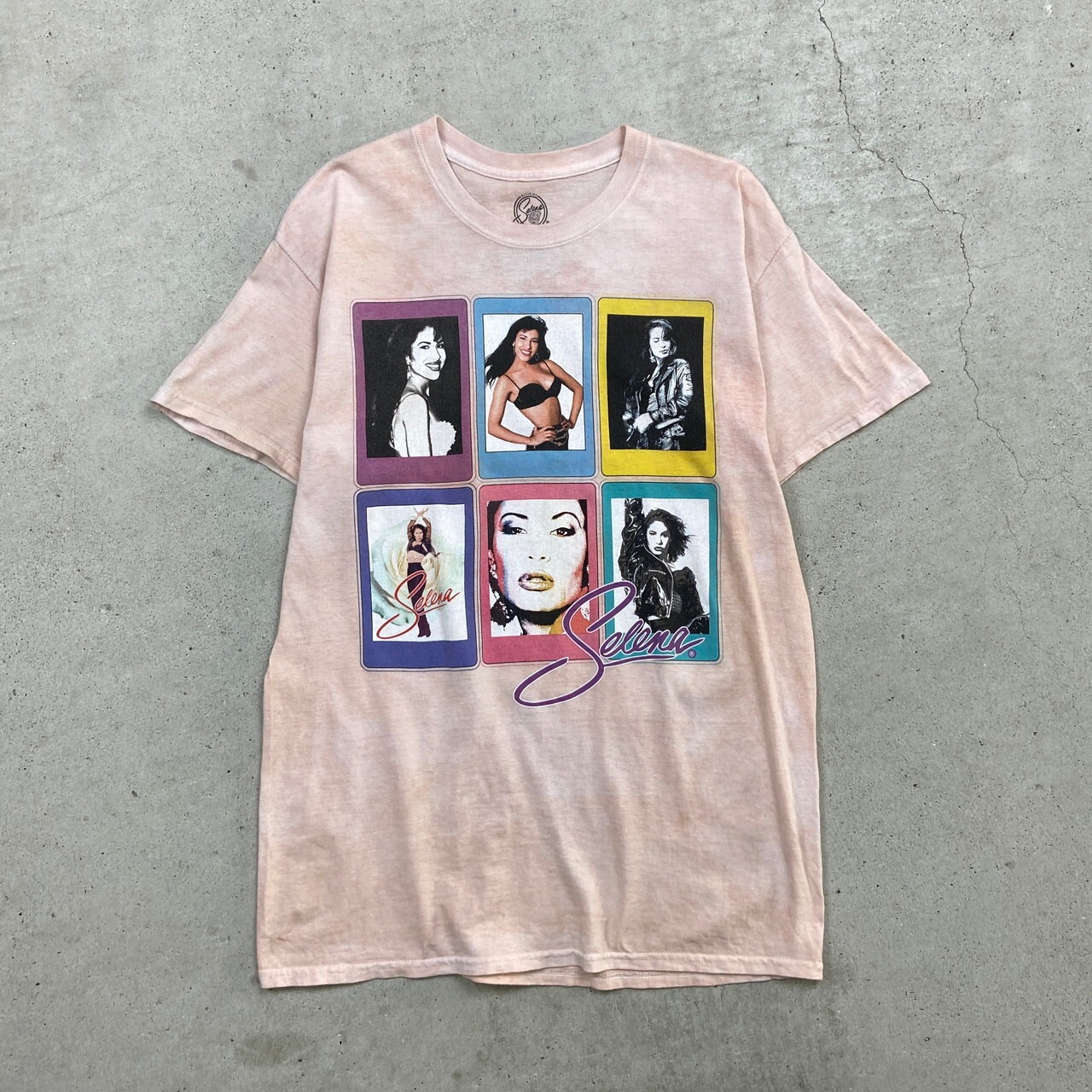 SELENA セレーナ アーティスト フォトプリント アーティスト バンドT 
