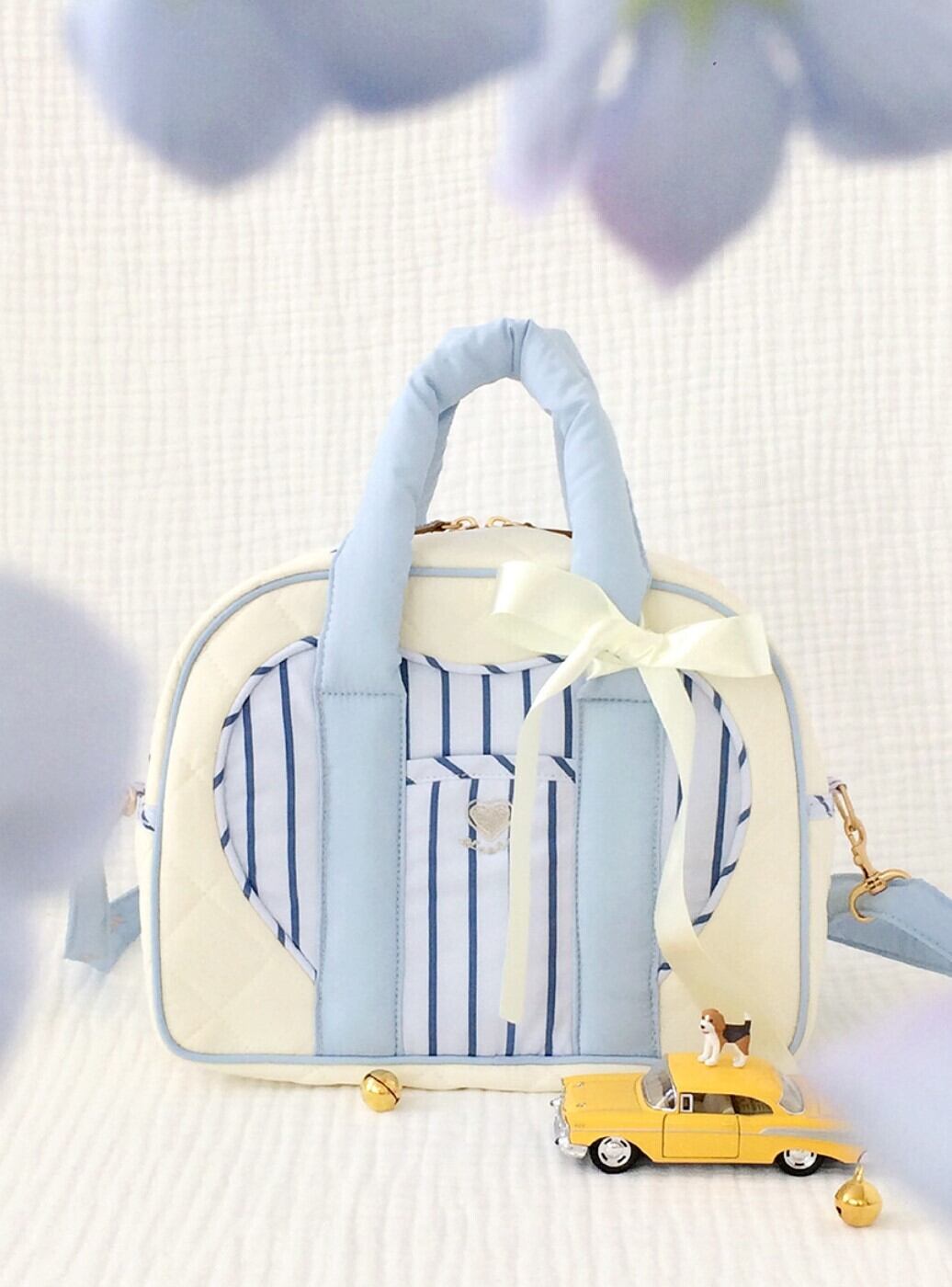 予約【seoru】Romantic Heart Bag《Blue》