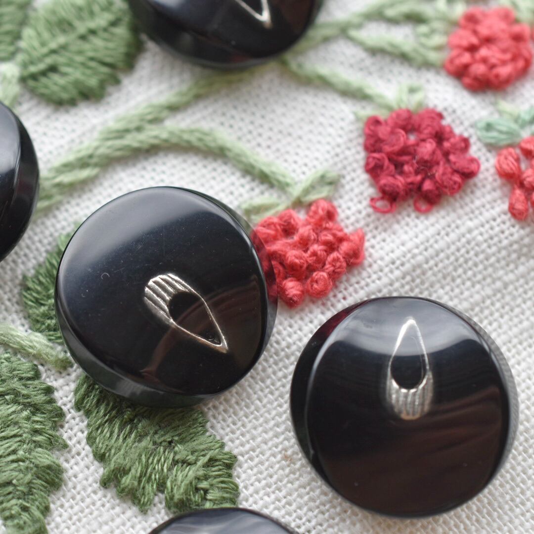 シルバードロップ×ブラック 18㎜