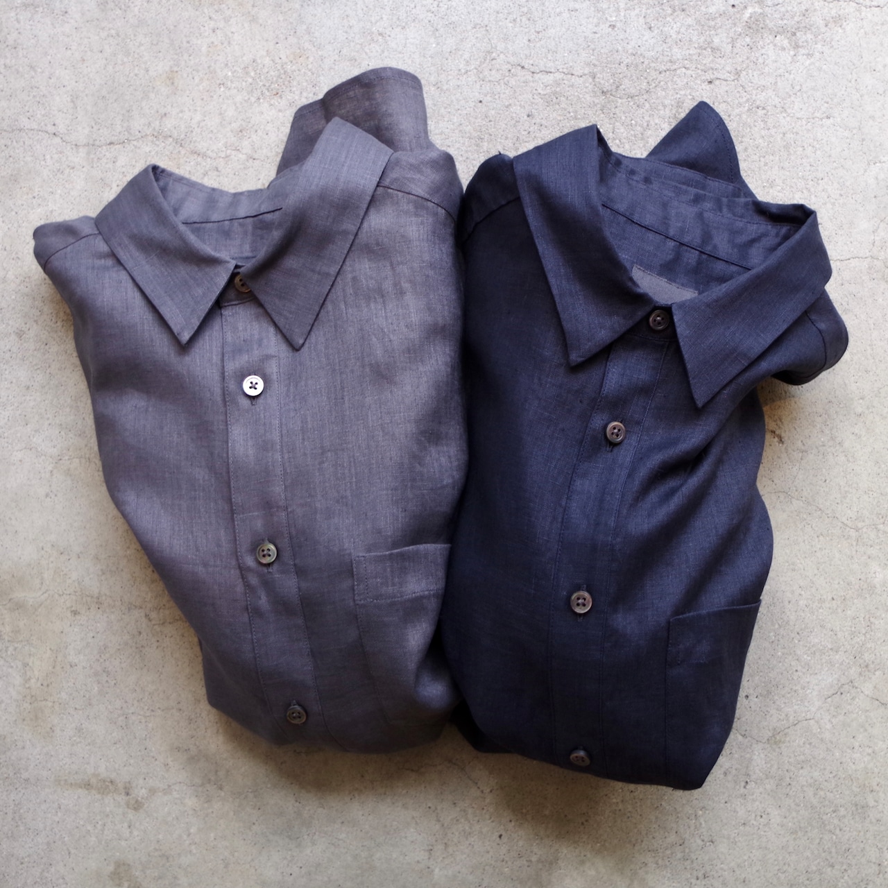 comm.arch.  French Linen L/S Shirt