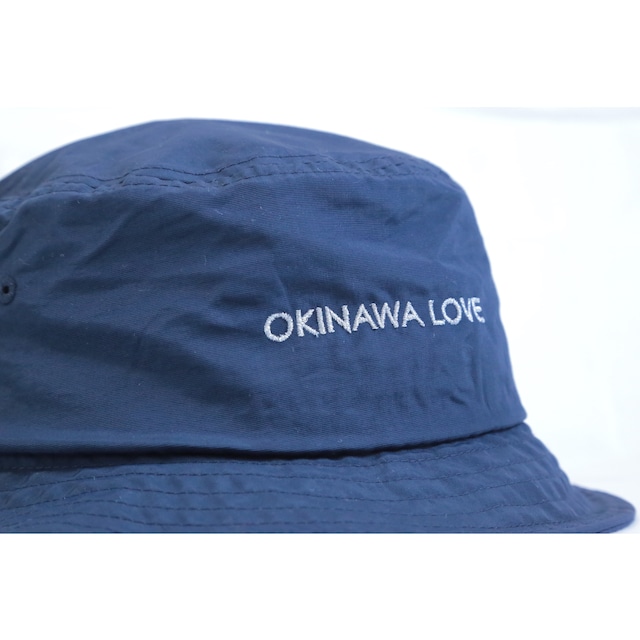 OKINAWA LOVE BUCKET HAT ( NAVY )