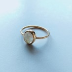 ＜再入荷＞【oval ring】流星 ～ゴールデンルチルクオーツ～　