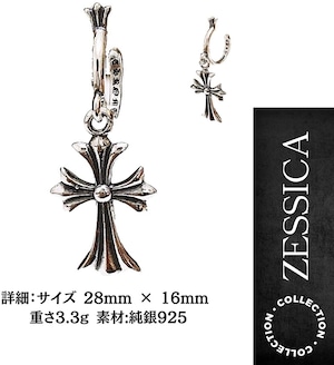 CROSS PIERCE 【片耳クロスピアス】