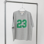 ［bibmilk］リラックスフィットTシャツ #23 レディス｜ヘザーグレー