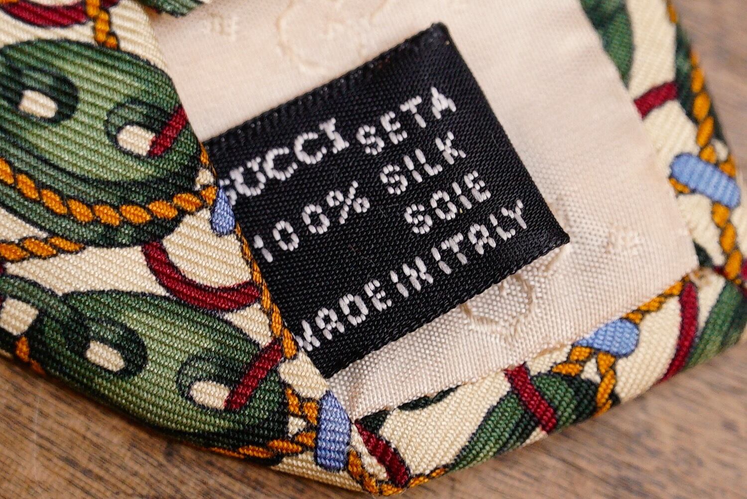 3064 GUCCI グッチ MADE IN ITALY ネクタイ 中古 メンズ ブランド古着