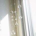 大聖堂の鐘 - 3WAY Long - Morning Silver / Cathedral Bell / Light Healing Crystal Suncatcher
