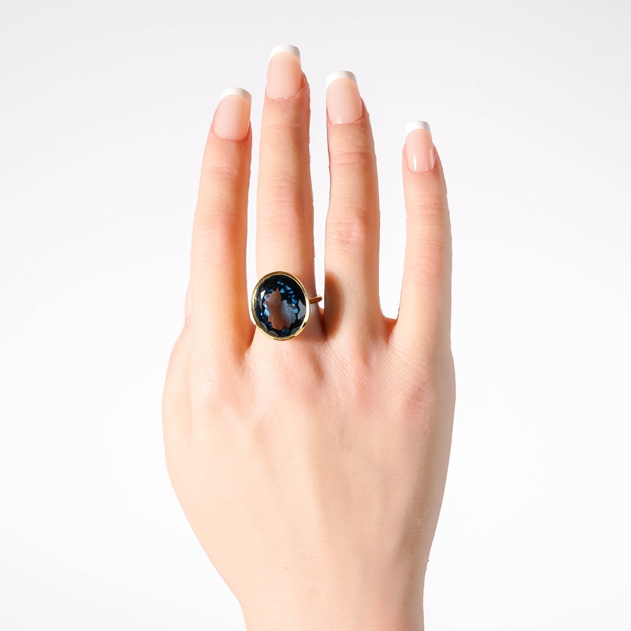 【14号】ロンドンブルートパーズ リング（グラン）