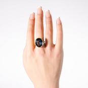 【14号】ロンドンブルートパーズ リング（グラン）