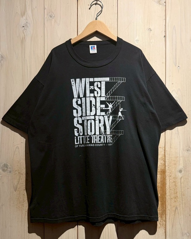【a.k.a.C.a.k.a vintage】90's "WEST SIDE STORY" Print Design Vintage T-Shirt