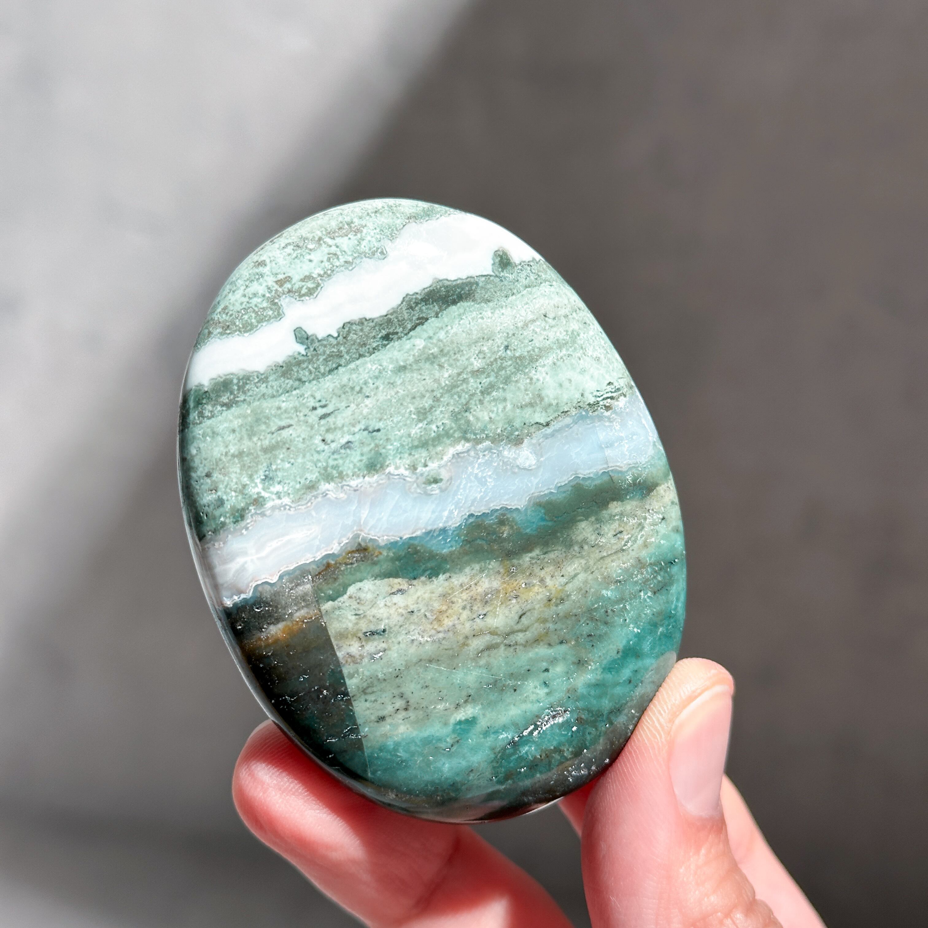 グリーンサードオニキス | Kamoku［カモク］インテリア天然石・鉱物の