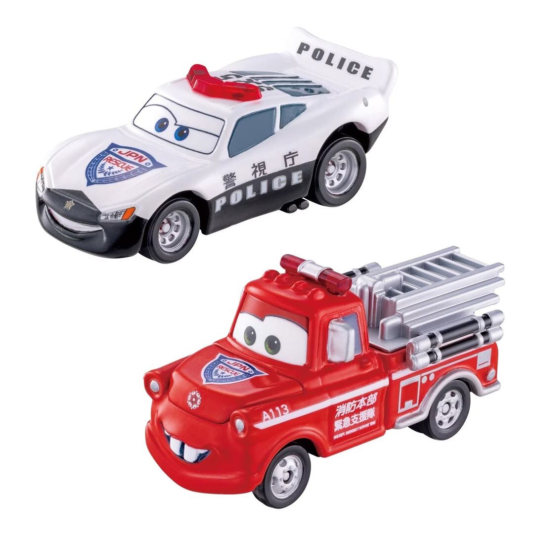 トミカ カーズ C-36 ライトニング・マックィーン(パトカータイプ) C-38 