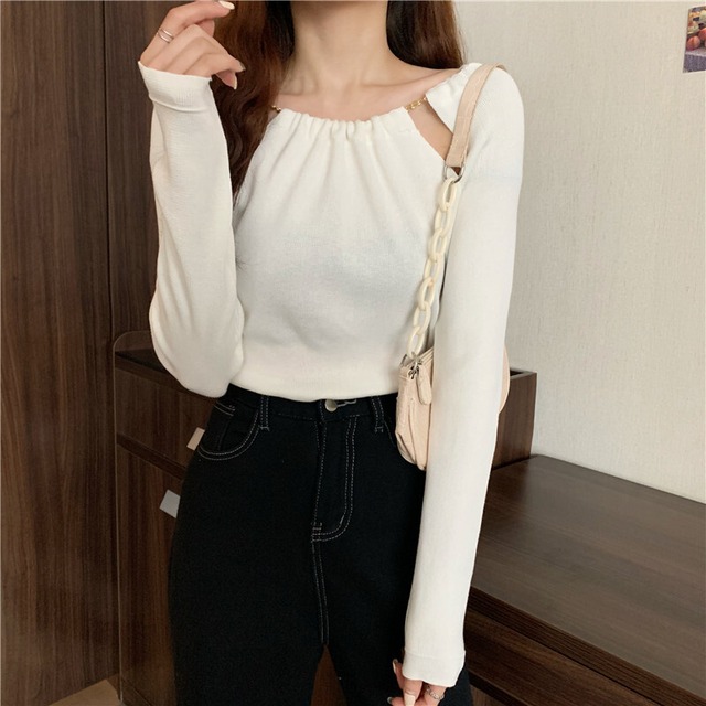 【MumuIns 】 新作大人気女性魅力デザインアップセーター　A0582